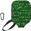 InOmak Equazioni Matematiche Formule, Custodia Sportiva per Racchetta da Pickleball; Compatibile con Tutte Le Forme e Dimensioni di Racchetta.