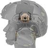 Generic Staffa for Cuffia Tattica Accessori for Casco Supporti Rapidi Regolabili Adattatore for Binario Attrezzatura da Tiro da Caccia(Tan)