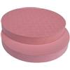 predolo Cuscinetto Rotondo da Fitness Antiscivolo Ginocchiera Imbottita Ammortizzante Tappetino Imbottito per Sportivi, Pilates, Palestra, Casa, Rosa, 17cm 2cm