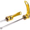 AYBDSJNWSF 1 paio di spiedini a sgancio rapido for bici ultraleggeri, mozzo da 5/9 mm 100/135(Pink)