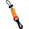 Mealoodiousmusea Supporto per bocchino per immersioni subacquee con fettuccia e clip, arancione