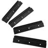 Amosfun 4 Pezzi Clip Gancio per Sedile Kayak in Plastica Pp Nero, Accessorio per Barca Gonfiabile Fissaggio Sicuro e Installazione Facile per Escursioni di Pesca e Sport Acquatici