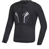 DZQUY Giubbotto antiproiettile da Corsa Giubbotto Protettivo da Motocross vestibilità Aderente Giubbotto antiproiettile Soft Armor utilizzato per Moto in Bicicletta, Sci e Pattinaggio,Nero,L