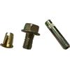 Generic Cinghia di Fissaggio per portiera Anteriore Adatta per Jetta Golf MK1 MK2 Kit di Riparazione Cerniera portiera Auto Perno di Fissaggio 4 Set (1 pz)