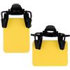 POPETPOP 2 Pezzi Patch Occhi Giallo in ABS per Occhiali da Tiro e Optometria, Clip Occlusore per Precisione e Blocco Luce, Accessorio Essenziale per Tiro Arco