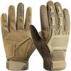 Generic Guanti da equitazione touch screen da uomo con dita intere, guanti sportivi da esterno antiscivolo(Brown,M)