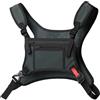 LYEAA Marsupio da Uomo Zaino da Corsa Resistente all'Acqua con Porta Cellulare Zaino da Corsa for Allenamenti Corsa Ciclismo (Grigio Scuro)