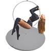 Generic Pole Dance Crash Mat - Cuscino di sicurezza pieghevole portatile in schiuma per fitness aereo, ideale per studio domestico, diametro 120 cm, spessore 3 cm
