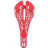 ULTECHNOVO Sella per Mountain Bike in Plastica Rossa, Comoda e Facile da Installare, Cuscino Ergonomico per Ciclismo su Bici