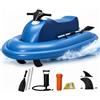 HPMCVE Moto D'acqua Gonfiabile Con Motore, Giro Elettrico Sul Galleggiante Della