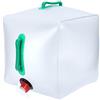 Rcniso Contenitore per Acqua Pieghevole da 20 Litri, Secchio Pieghevole per Acqua Portatile con Rubinetto a Tenuta Stagna, per Campeggio, Escursionismo, Zaino in Spalla, Barbecue
