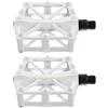 Hemobllo Pedali Installazione Semplice e in Lega di Alluminio Biciclette Bianco Ampia Superficie Antiscivolo Mountain Bike e Bici da Corsa