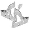 VILLCASE 2 Pezzi Supporto per Pagaia Kayak in Acciaio Inossidabile 304 Argento, Morsetto Robusto e Leggero per Uso All'aperto, Clip per Amici e Famiglia nel Kayak