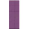 Gralara Tappetino Pieghevole Portatile Materassino Fitness Pad Allenamento Stuoia Esercizi Resistente con Superficie Antiscivolo E Protezione Articolazioni Adatto per Palestra, Viola Scuro