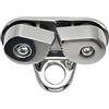 Rvluw Morsetto a camme in acciaio inox 316, 85 x 38 mm, morsetto per fune metallica da 6-15 mm, antiruggine, robusto, morsetto per corda a vela, kayak, yacht