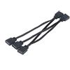 Akasa Cavo splitter Akasa Led RGB 40cm Nero [AK-CBLD05-40BK]