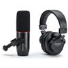 Focusrite Kit di streaming Focusrite Vocaster Microfono DM14V + Cuffia HP60v Nero [MOAC0005]