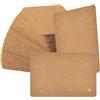 NICOLINI 150 Pz Carta Kraft A6, 14,9 x 10cm 350 g/m² Kraft Paper | Marrone Cartone Cartoncino Kraft, Cartoline Vuote Bigliettini, Carte Flash, Biglietti da Visita, per Matrimonio, Fai da Te