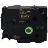 NEOUZA Compatible for Brother P-touch TZe Tz Gold on Black label tape 6mm 9mm 12mm 18mm 24mm 36mm all size(TZe-354 24mm)