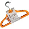 LIFENEY Meets Die Mouse, set da 10 grucce - adatto per vestiti dei bambini - Gruccia sottile con rivestimento in velluto (simile al velluto)