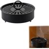 Rainway Supporto per spirali antizanzare, nero, scatola antizanzare, adatto per bastoncini di incenso della maggior parte delle dimensioni, adatto per casa, piscina, giardino e molti altri luoghi