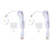 BONKZEBU Piccolo Display Faretto, Luce Spot a LED Stabile e per gli Occhi, Mini Luci di Accento per Interni, Faretto LED Facile da Installare, per L'armadietto per (Luce neturale)