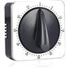 Casenly Timer da Cucina Magnetico, 60 Minuti Timer Per Le Uova, Promemoria Orario Meccanico con Allarme Forte, Sveglia a Breve Termine per Cucinare, Fare Sport, Studiare