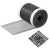 Weldphur 5m×6,9cm Adesivo In Rete Per Scarico, Raccogli Capelli Doccia Adesivo, retine Per Scarico Doccia Capelli, Adesivi Per Filtri Per Lavello Con Spatola Di Plastica Per Bagno Vasca Cucina Doccia