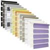 r rollmaxxx ROLLMAXXX Tenda a rullo doppia senza foratura Klemmfix Giallo
