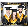 HOWAF Accessori Photocall Laurea, Cornice Foto Gonfiabile per Decorazioni Laurea