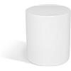 Kloris Colonna Cilindrica Sweet Table espositore per interni ed esterni plastica altezza 40 cm diametro cm 35 Bianco. Made in Italy.