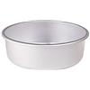 Baldassare Agnelli Pentole Agnelli Linea Pasticceria e Pizza Tortiera Conica in Alluminio con Orlo (H 8 Cm), Argento, 36 cm