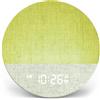 Dreamegg Sveglia a luce diurna con simulazione alba, sveglia con rumore bianco, dispositivo a rumore bianco con 29 suoni calmanti, luce notturna dimmerabile 9 RGB per camera da letto, cachi