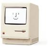 BONJUME Sveglia Digitale, Sveglia Retrò Con Display CRT Elettronica Digitale Da Tavolo Con 5 Modalità Di Allarme Piccolo Complemento D'arredo Per Computer Per Camera Da Letto Soggiorno Ufficio