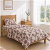 Homebliss Completo Lenzuola Floreale Rose 90x200+30 / 160x270 + 50x80 1PCS