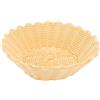 MAGICLULU Elegante Cestino Portafrutta in Plastica Rattan Per Cestini Portaoggetti Da Cucina Cesto Portaoggetti Intrecciato Per