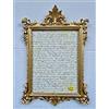 Bilderrahmen Oro Cornice Barocca Antica 36 x 24 cm Cornice per Foto Shabby 24 x 18 Decorativa Cornice Specchio Cornice Vintage Stile Country Prunframe C12M