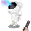 21 SHOP® Lampada astronauta proiettore stellato galassia con telecomando per Cameretta bambini