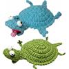 Generic Tovaglietta per Geco all'Uncinetto | Sgargiante Sottobicchieri Divertenti per Adulti | Carina Tovaglietta Artigianale 3D Piccoli Animali per Tazza | Accessori Decorativi per Bere Fai da Te per Casa