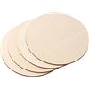 sinzau Dischi in legno, Dischi in legno Rotondi da 20 Pezzi, per Decorazione, Sottobicchieri, Artigianato, Pittura, fai da te, Diametro 10 cm