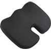 Lauviomify Cuscino Ortopedico in Memory Foam - Cuscino Ergonomico per Sedia, Auto e Ufficio - Traspirante, Confortevole per Casa e Viaggio