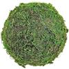 Generic Sfere di muschio essiccato verde decorativo per la casa, riempitivo finto verde per ciotole, matrimoni ed eventi