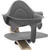 Stokke Nomi Baby Set, Grigio - Fornisce supporto laterale e dorsale mentre il bambino impara a sedersi - Compatibile con tutte le sedie Nomi