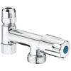 Cornat, TEC304901, Valvola porta macchina TEC304901 Eckfix 3/8 di pollice, cromo