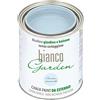 bianco Shabby CHALK PAINT DA ESTERNO biancoGarden Azzurro Provenzale - Ricolora giardino e balcone SENZA CARTEGGIARE e SENZA FINITURA (1 Litro)