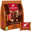Cote D'Or Côte d'Or Extra Dark Nut, Mini Tavolette di Cioccolato Fondente con Nocciole Intere - 10x20g