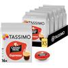 Tassimo Grandmere - Cialde da caffè Tassimo, per espresso, confezione da 5 pezzi, totale 80 dischi a T