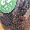 ZINGY ZOO Mirtilli Neri Disidratati Liofilizzati (300g) | 100% frutta pura, senza additivi, senza zuccheri aggiunti, vegano, senza glutine