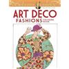 Ming-Ju Sun Creative Haven Art Deco Fashions Coloring Book (Tascabile)