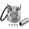 FEREOWNQ Kit pistone e Fasce Elastiche for generatore 186FA for Motore Diesel raffreddato ad Aria 186 186f L100 9hp, 5~5kw Kama K-por